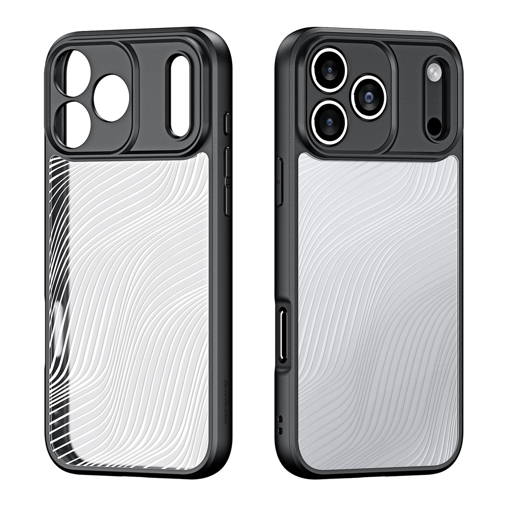 Чехол с мягкими черными рамками для iPhone 17 Pro Max, Dux Ducis, серия Aimo Series Case
