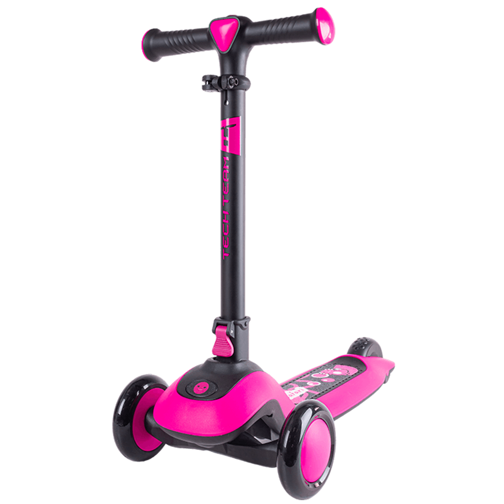 Самокат 3-х колесный TECH TEAM Safari pink
