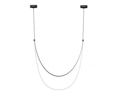 07689A-180,19 Подвес Лирд черный h180 (длина ремня 360см) Led 86W (4000K). ТМ Kink Light