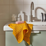 Набор полотенец IKEA VAGSJON (ВОГШЁН), Желтый, 30х30 см, 4 шт