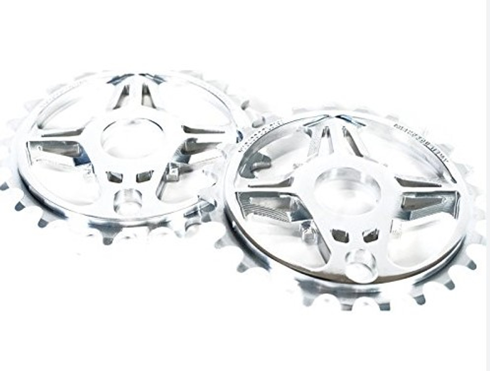 Звезда BMX CC Sprocket - Chris Courtenay design 28T 6061T6 I22-728D серебр. COLONY