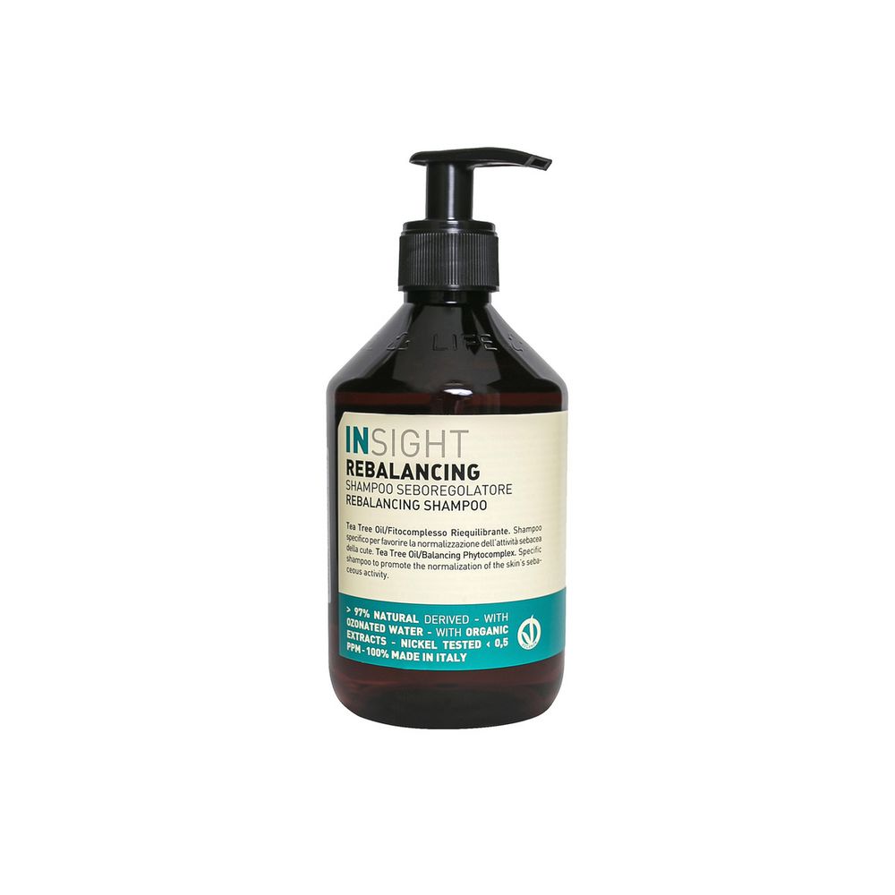 Шампунь против жирной кожи головы INSIGHT Rebalancing Shampoo Sebum Control  350 мл