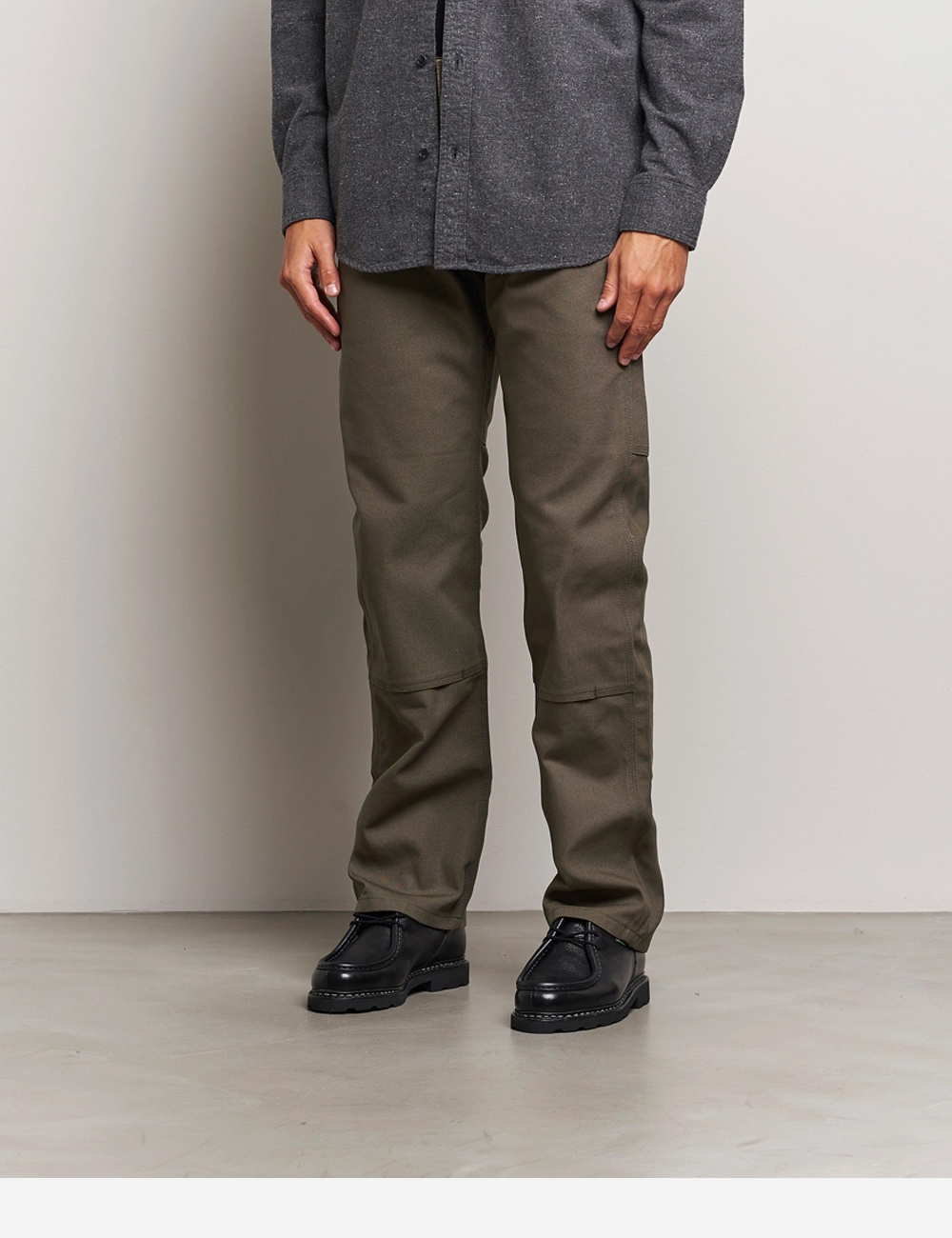 Paraboot Michael Derby Deerskin "Black"