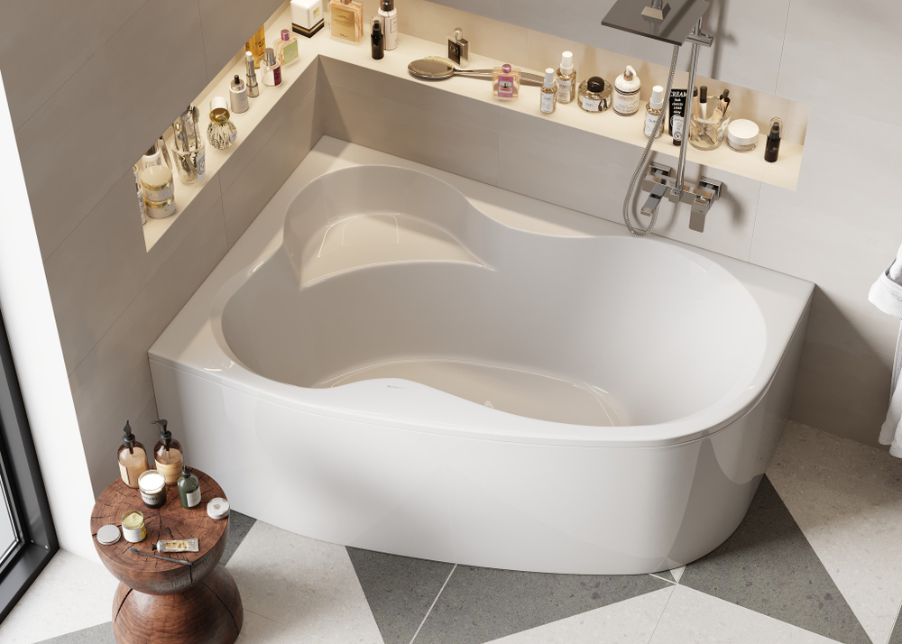 Акриловая ванна Vagnerplast MELITE 160x105 Right