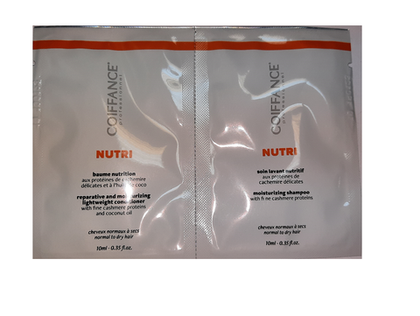 Пробник COIFFANCE NUTRI Шампунь + Кондиционер для нормальных  волос 2х10мл.