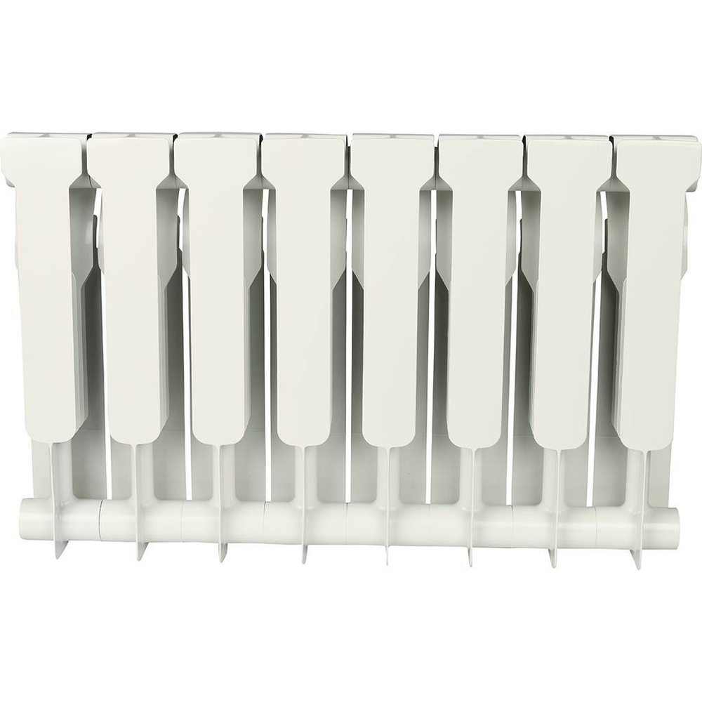 ROMMER Profi BM 350 (BI350-80-80-130)  8 секций радиатор биметаллический (RAL9016)