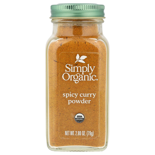 Simply Organic, Острый порошок карри, 79 г
