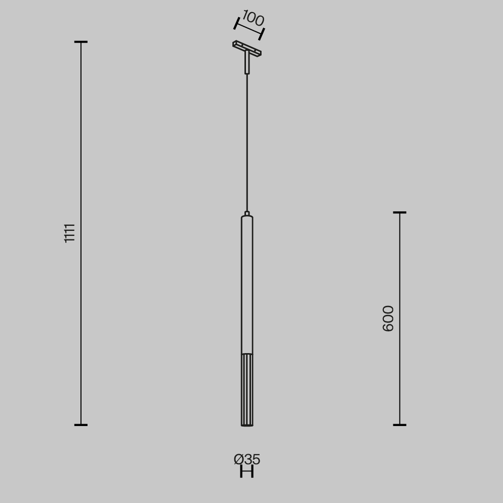 Магнитный трековый светильник Maytoni Focus Led TR179-1-5WTW-M-B