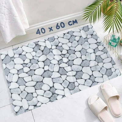 Коврик для ванной Roomis Камушки 40*60см