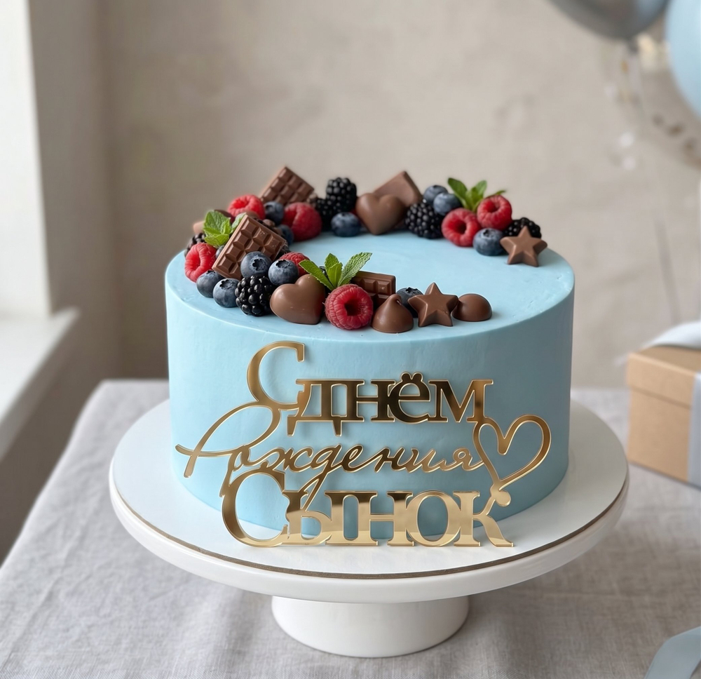 С днем рождения, сынок