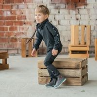 Худи "Bb team" Антрацит меланж