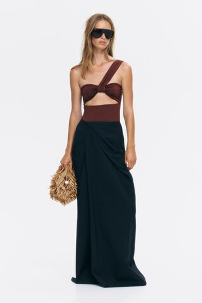 Купальник с мягкими чашками на одно плечо - H&M