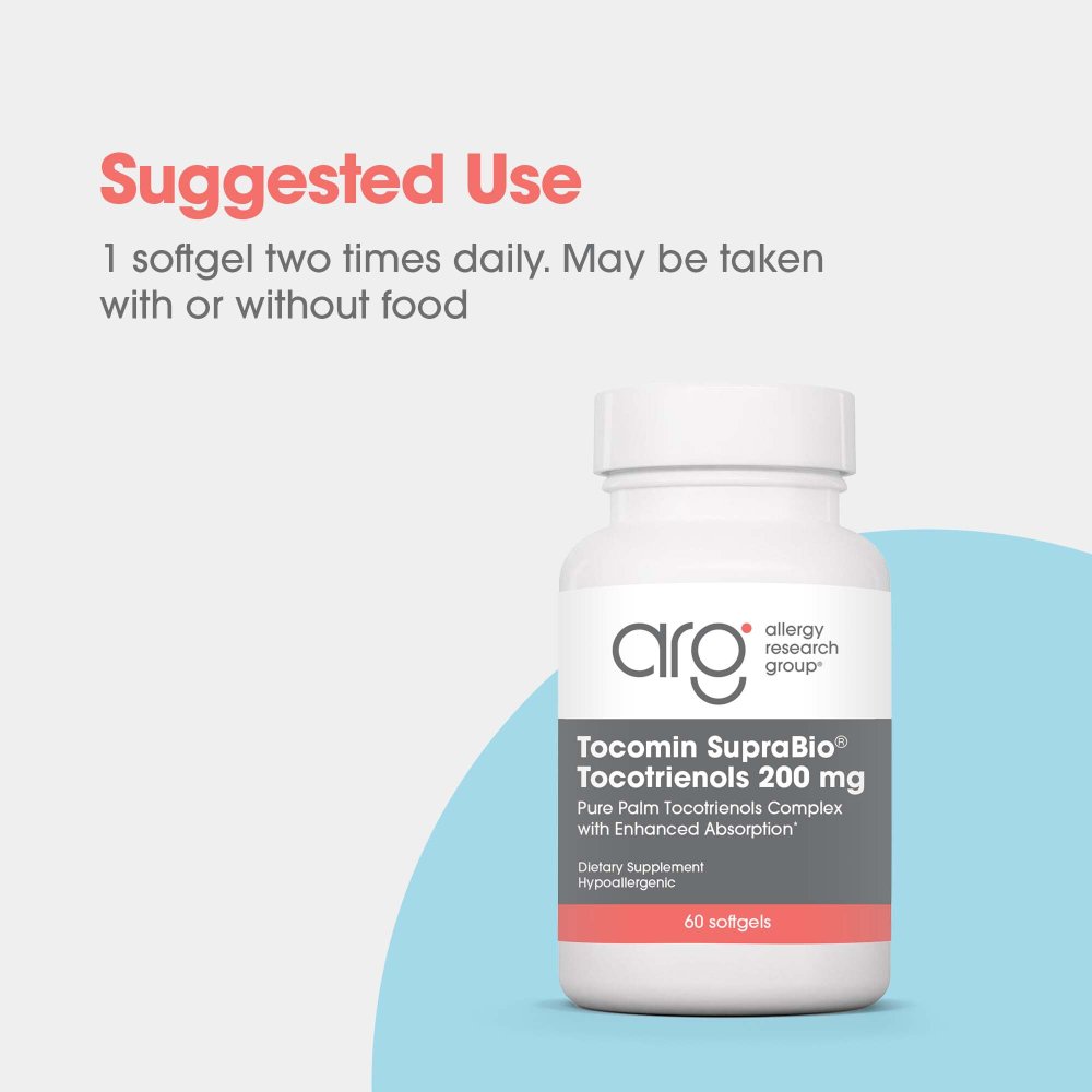 Tocomin SupraBio® Tocotrienols 200 mg - 120 Softgels