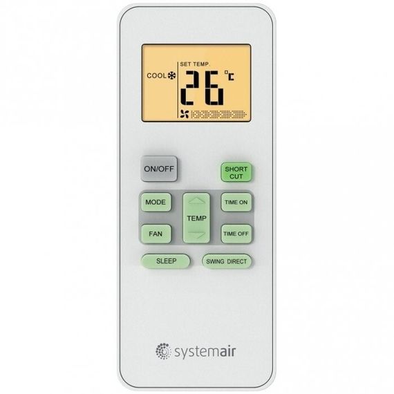 Кондиционер Systemair Sysplit Wall Smart 09 V2 EVO HP Q — (3)