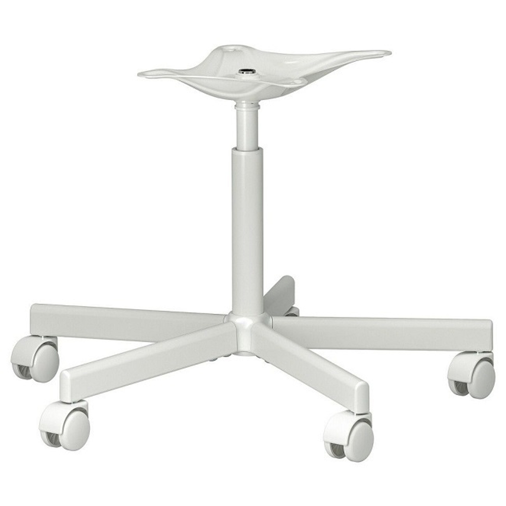 Каркас стула IKEA BLYSKAR БЛИСКЭР, вращающийся, белый (304.691.71)