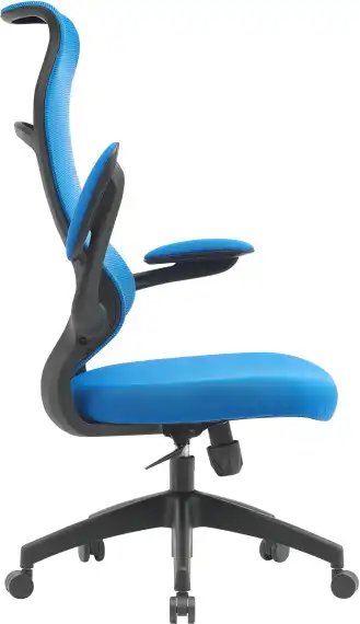 Кресло Cactus CS-MC505 темно-синий сиденье темно-синий сетка/ткань крестов. пластик