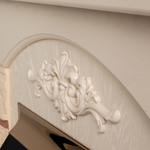 Каминокомплект Real Flame Neapolis WT с очагом Majestic Lux Brass