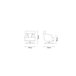 Кресло вращающееся ENZA HOME SIRONA EH54428