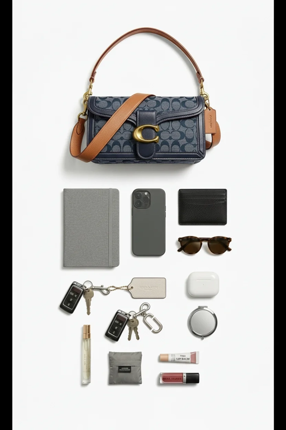 Сумка COACH Tabby Shoulder Bag 26 In Signature Denim