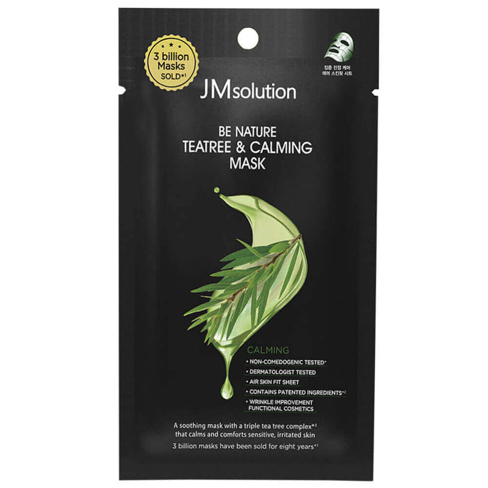 JMsolution Be Nature Teatree & Calming Mask, 24ml - Успокаивающая маска с экстрактом чайного дерева