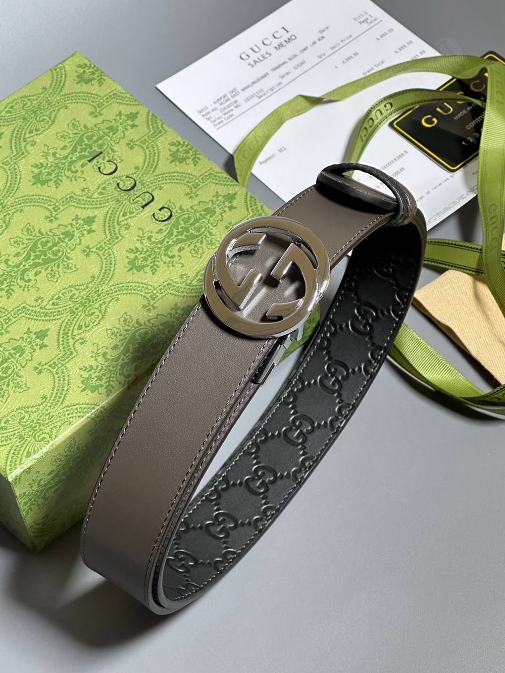 Двухсторонний ремень Gucci