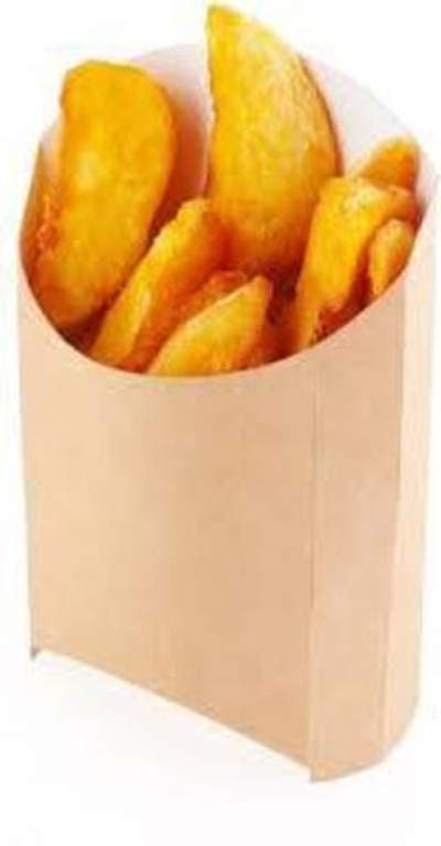 Упаковка для картофеля ФРИ Eco Fry M 50*105*110 (уп50/1200кор) крафт