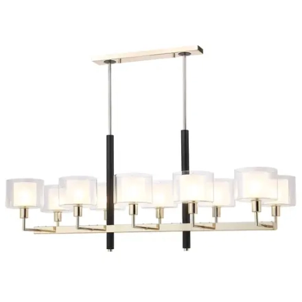 Люстры Crystal Lux MAESTRO SP-PL10 L1100 GOLD 2290/310L
