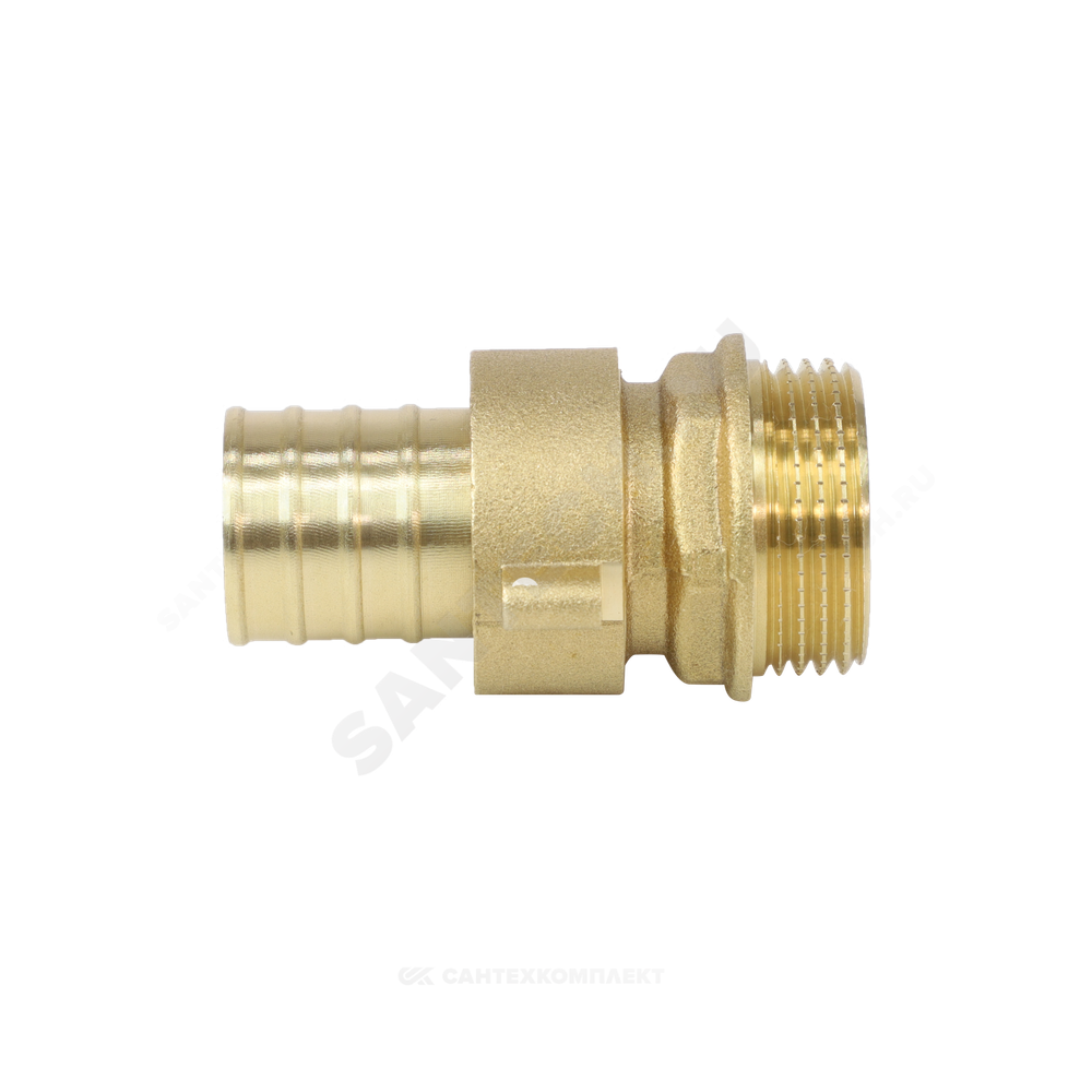 Переходник штуцерный латунь разъемный для шланга Дн 20х1/2" НР 9104 Aquasfera 9104-03