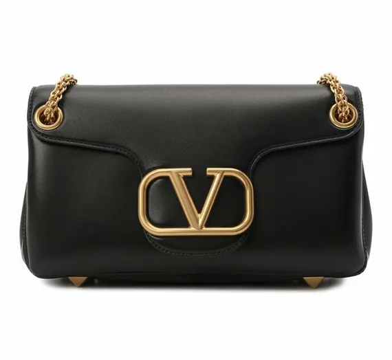 Сумка женская Valentino Stud Sign черный