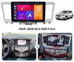 Магнитола для Infiniti QX60, JX35 (пластиковый верх) - Kuberg EW-9201-1 IPS, Android 10, 4G SIM-слот