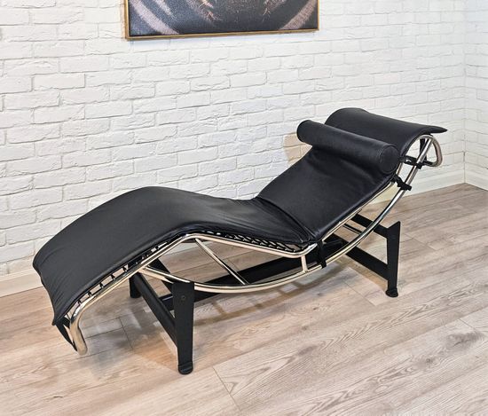 Кресло из натуральной кожи Chaise Lounge