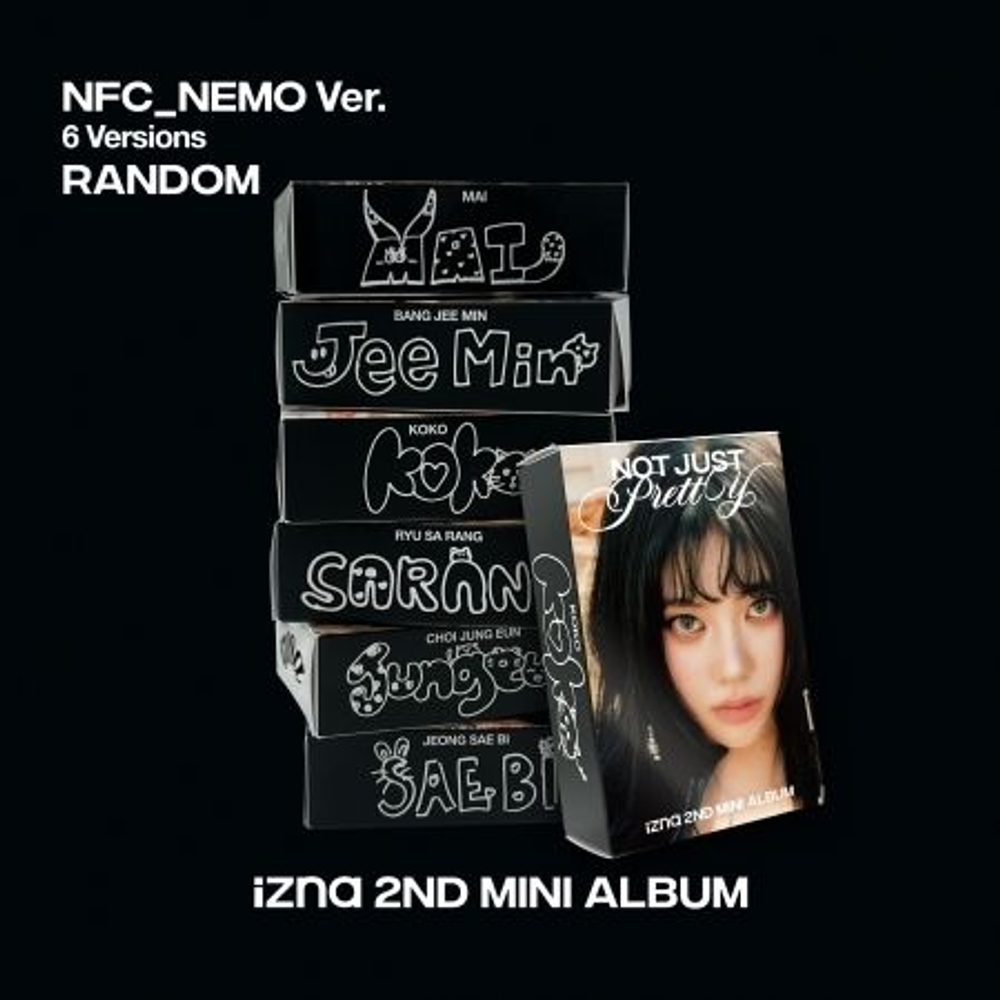 Альбом izna - NOT JUST PRETTY 2nd Mini Album NFC NEMO RANDOM Version