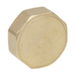 Заглушка латунь Ду 50 (2") ВР VALFEX VF.590.L.200