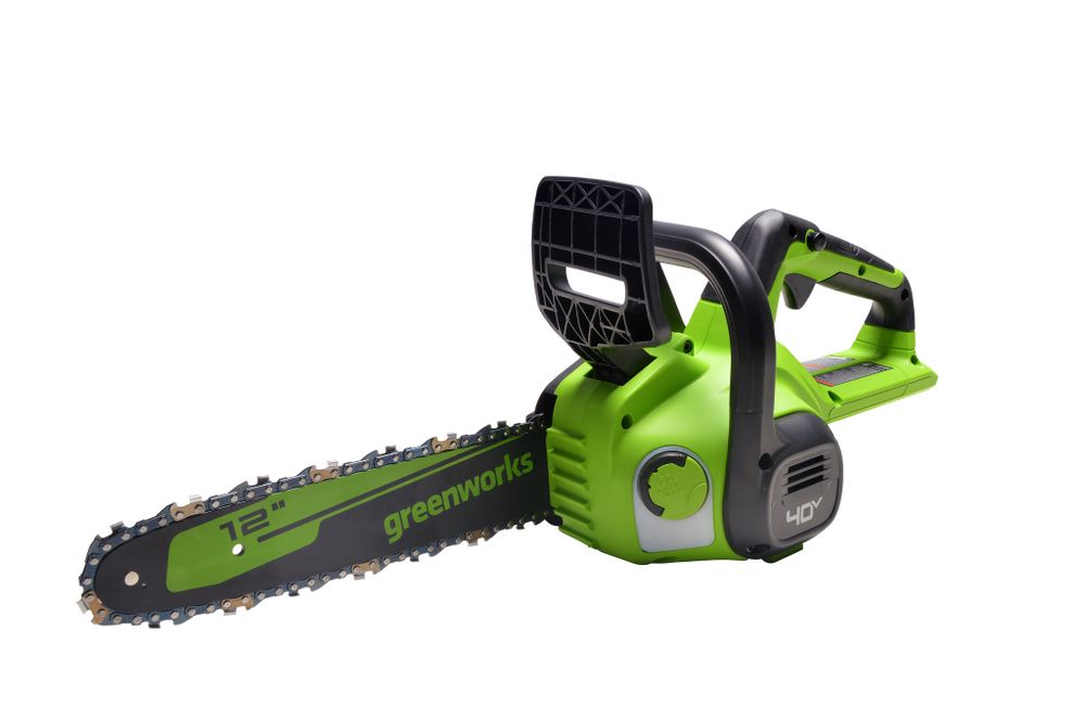 Аккумуляторная цепная пила Greenworks G40CS30IIK4, 2007807UB ,40v, 30 см, АКБ 4 А·ч и ЗУ