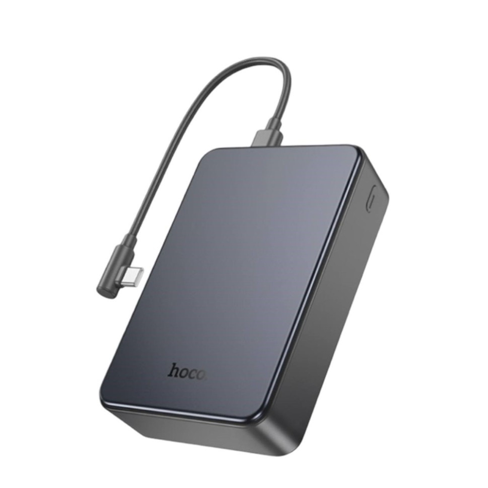 Powerbank Hoco J170A 20000mAh 1USB/2С 22.5W+PD20W с кабелем Type-C серый