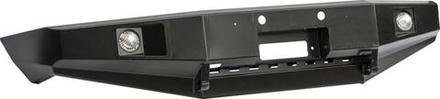 Бампер силовой передний Nissan Navara D40/Pathfinder R51 (2004-2009) с доп. фарами без защитной дуги РИФ