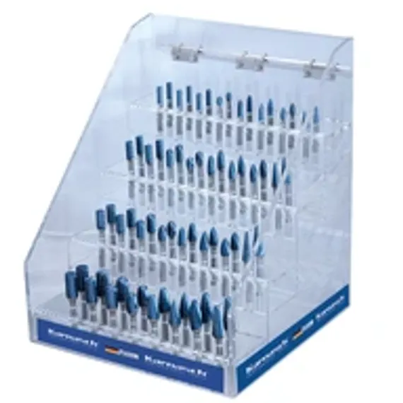 Набор борфрез с покрытием Blue-Tec из 10 шт., Karnasch, арт. 11.4942