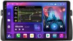 Магнитола для BMW 3 E46 1998-2006 - FarCar BM708M-2K монитор 9.5" 2K QLED на Android 14, Быстрая, CarPlay, 4G SIM-слот