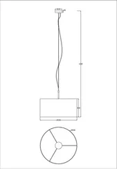 Подвесной светильник Coppa A4095SP-3GY Arte Lamp