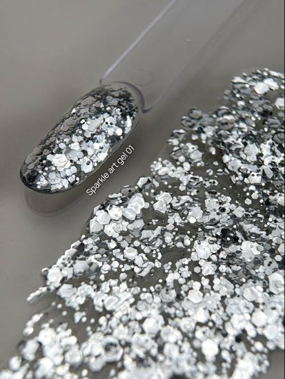 Sparkle art gel Galaxy 01, 5гр