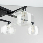 Citilux Вирта CL139165 Люстра потолочная Чёрная Матовая