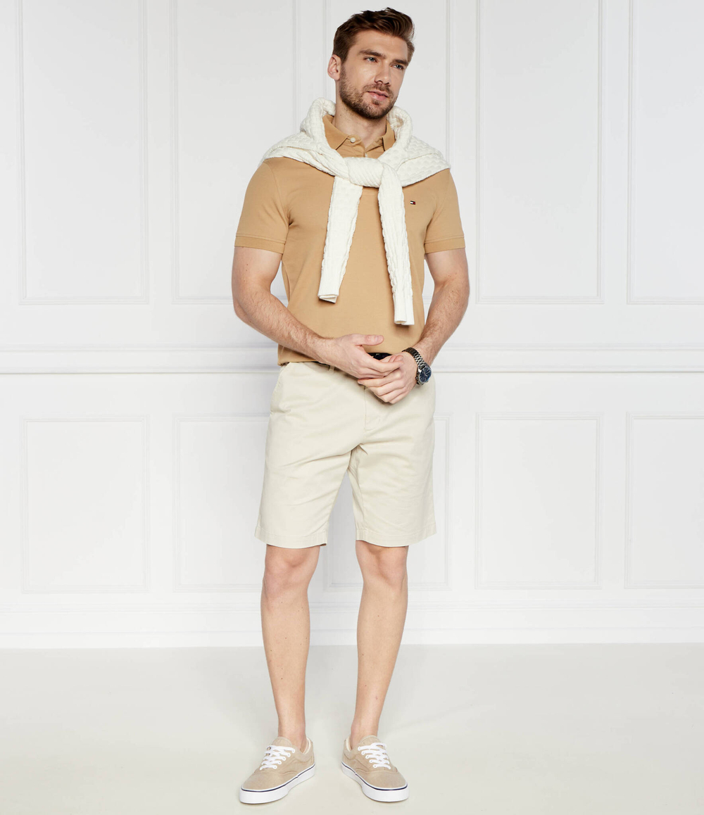 Поло 1985 года Tommy Hilfiger - горчичный(MW0MW17771)