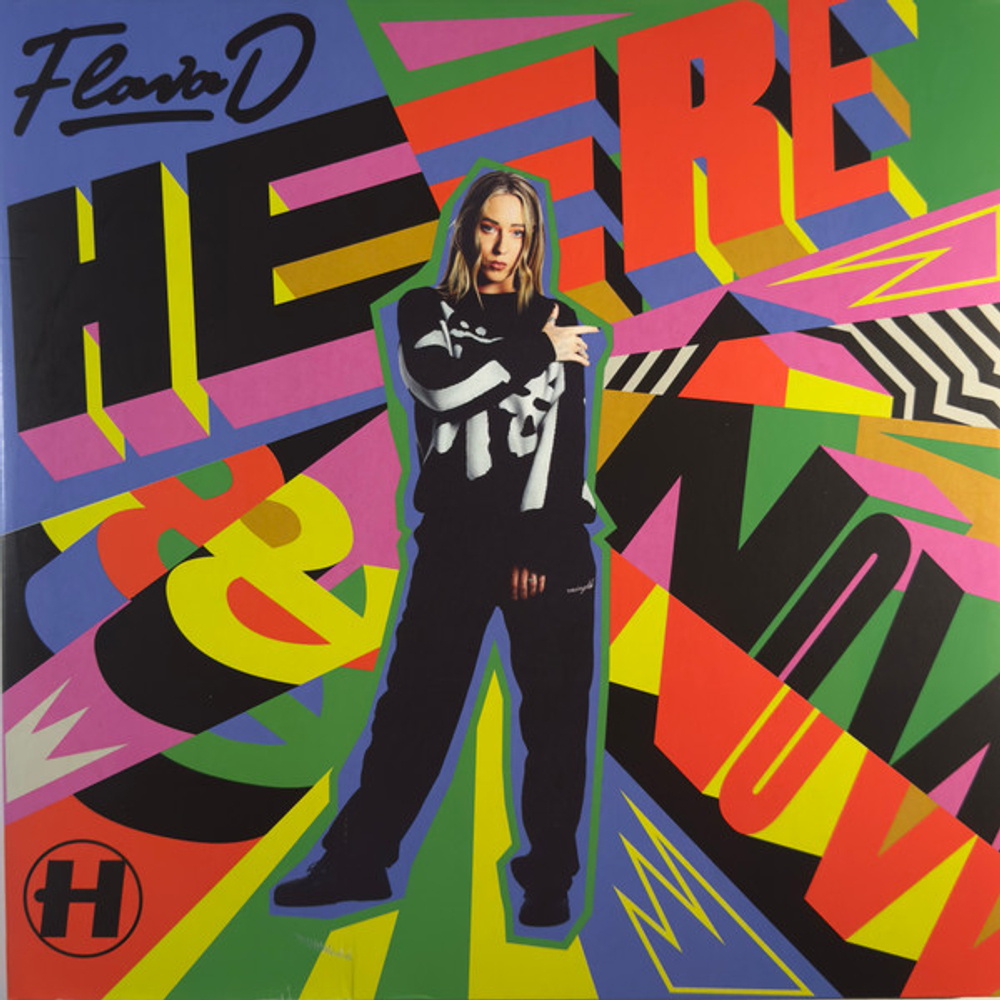 Flava D - Here & Now - Blue & Pink 2LP Hospital Records