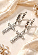 Ювелирные серьги из серебра 925 пробы