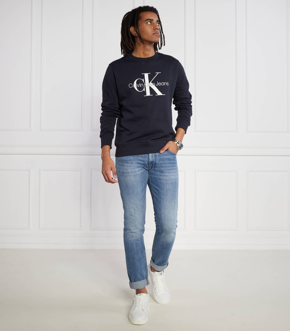 Худи CORE MONOLOGO CALVIN KLEIN JEANS - темно-синий(J30J320933)