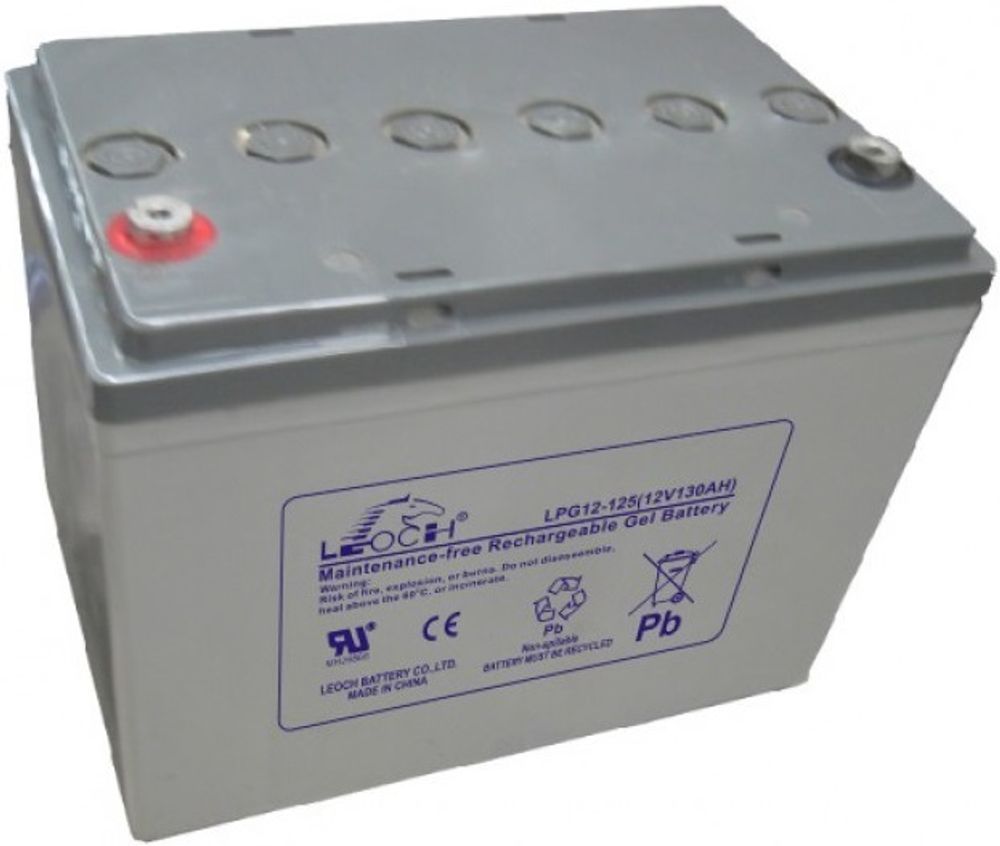 LEOCH LPG 12-125 аккумулятор LEOCH LPG 12-125 аккумулятор