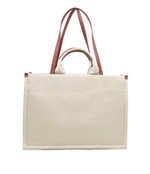 Сумка через плечо SHOPPER CANVAS RICICLATO + STA Pinko - кремовый(101964 A17K)