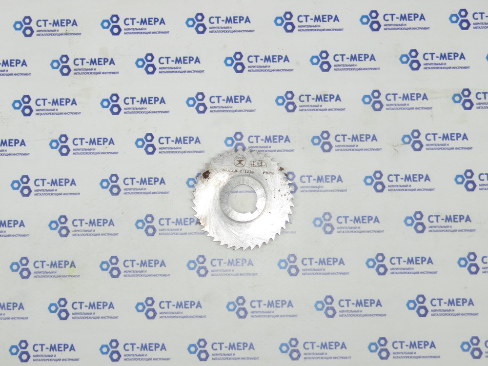 Фреза отрезная по металлу 80х2.8х22мм. z=40 Р6М5 с фаской с ш/п