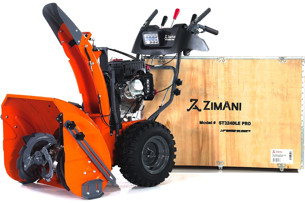 Снегоуборщик ZimAni ST324DLE PRO