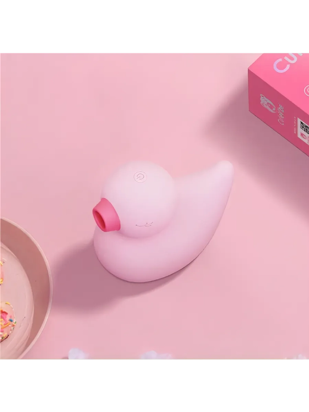 Вибратор вакуумно-волновой стимулятор уточка Ducky